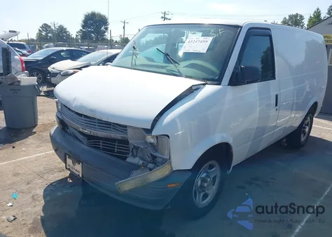 2003 Chevrolet Astro z USA, uszkodzony, nr VIN 1GCDM19X63B151610